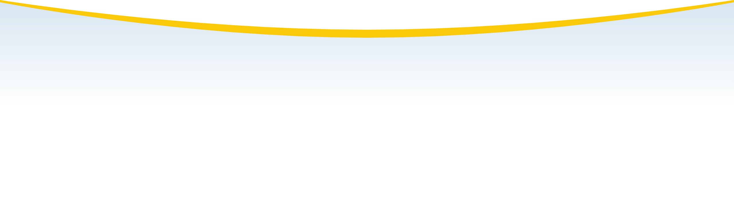 A curved line separating the hero from the introduction section